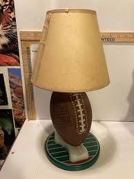 SUPER RARE VINTAGE 1987 NFL MINI FOOTBALL PUNTER BALL LAMP w ...