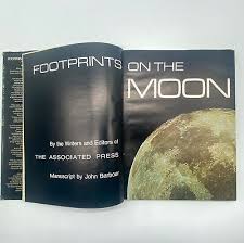 Footprints On The Moon By John Barbour Associated Press 1969 ...