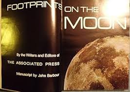 FOOTPRINTS ON THE MOON by BARBOUR, John: (1969) Signed by ...