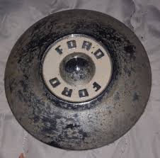 3 Total 1957 1958 1959 Ford Dog Dish Hubcaps 10 1/2" Fairlane Galaxie Custom 300 | eBay
