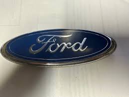 Ford Grill Emblem F2UB-8C020-AA Oval OEM Used Original Blue ...