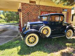 1931 Ford Model A Standard Coupe for sale with original features