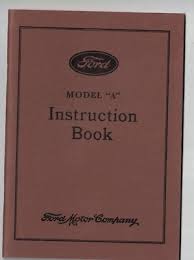 Ford Model A Instruction Book 1950s reprint Ford Motor Co. | eBay