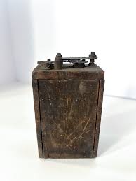 Antique Vintage Ford Wood Box Battery Ignition Coil Model T ...