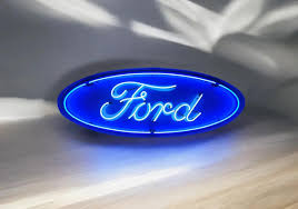 Ford Oval Neon Sign | PCARMARKET
