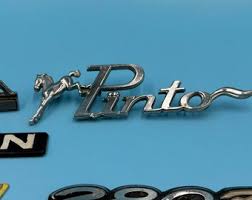 Mixed Lot of Vintage Car Emblems. X1 Ford Pinto. 1970-77 Vega Chevrolet. TURBO. Datsun. 5speed. Sold as One Lot. - Etsy