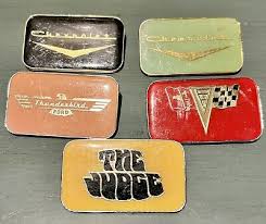 5 Racing Champion Emblems Vintage Thunderbird Chevrolet ...