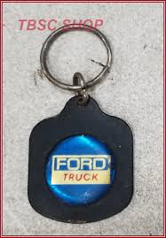 Vintage Ford Truck Metal Key Chain Made in USA