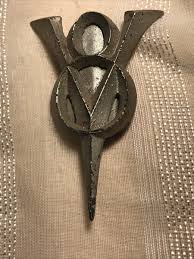 Ford V8 Hood Ornament Grill Emblem VTG Automobile C1930s-60s ...