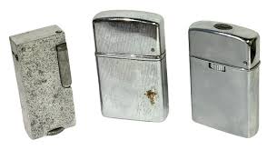 Lot of 3 Vtg Japanese Lighters Pomeroy Reliance Sarome ...