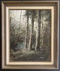 Joe Holbrook ~ 1960's-1970's “Three Guards” ~ California Trees — Signed Original | eBay