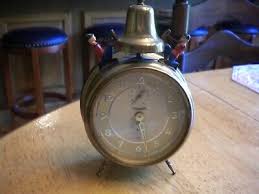 1950's Old Vintage Alarm German mechanical clock | eBay