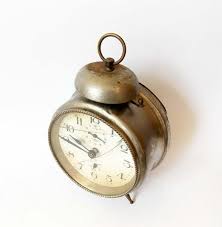 Antique KIENZLE 1930s Alarm clock Germany Vintage old desk ...