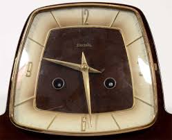 Hermle Art Deco Style Mantel Clock at 1stDibs | hermle ...