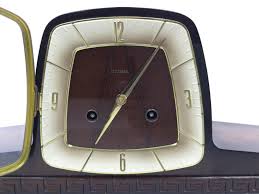 Sold at Auction: Vintage Hermle Mid Century Modern Mantle Clock