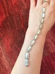 1940s Forget me not bracelet 6.5" | Used,… | Noihsaf Bazaar