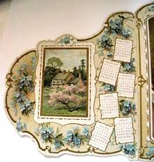 1902 Gorgeous Stand-Up Advertising Calendar "The Youth's ...