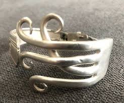 Vintage Silverware Art Hand Crafted Octopus Fork Silver ...