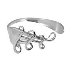 Fork Bracelet, Melodia Silver Fork Cuff Bracelet – Lost & Forged