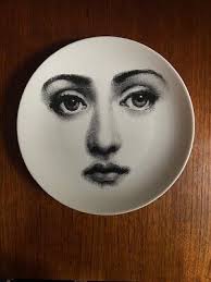 Fornasetti Tema e Variazioni No. 6 Porcelain Wall Plate ...