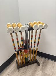Forster Croquet Set Complete 6 Players Vintage With ...