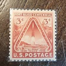 Scott #976 Single Fort Bliss Centennial 3 Cent MNH 1948 U.S. Postage Stamp | eBay