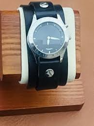 Fossil Big Tic Women JR-8162 Leather Bund Strap Watch 6 1/2 ...