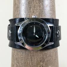 Fossil Big Tic Women JR-8162 Animated Leather Bund Strap ...