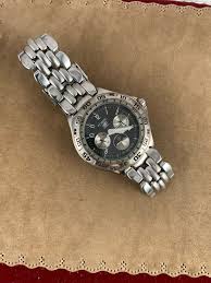 Vintage Fossil Quartz Moon Phase Chronograph Wrist Watch 9 ...