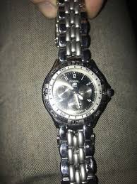 Fossil Blue BQ - 8777 used Watch, Needs battery very good ...