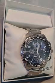 Seiko Solar Navy Men's Watch - SSC305 for sale online | eBay