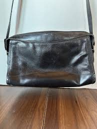 Michael Rome Designs Black Leather Shoulder Bag Made In ...
