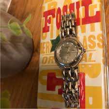 Fossil | Accessories | Vintage Fossil F2 Watch With Diamond ...