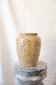 Unique Hand Carved Alabaster Italian Candleholder — TEŻORI - Curated housewares and antiques