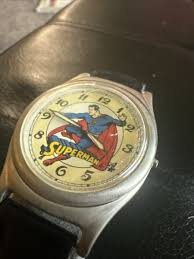Vintage Superman Clark Kent Collector's Wrist Watch 1993 DC ...