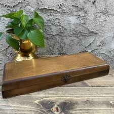 Victorian Velvet & Satin Antique Jewelry Box Gift Storage ...