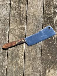 Vintage Utica Super Edge USA Meat Cleaver - Etsy
