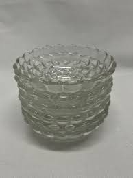 Anchor Hocking Clear Bubble Desert Fruit Bowl 4 1/8 inches ...
