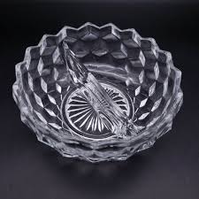 6" Vintage FOSTORIA American Clear Round Bowl Party Server | eBay Australia
