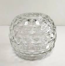 Vintage Fostoria American Glass Globe Fairy Light Candle ...