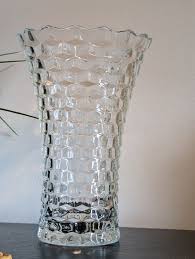 Heavy-duty Home Interiors Geometric Cube Glass Vase - Etsy