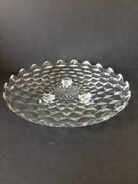 12" Fostoria American Pattern, 3 Footed Cake Plate ...