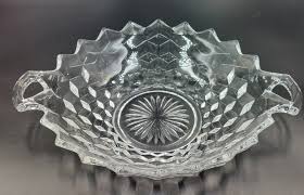 Vintage FOSTORIA AMERICAN Serving Bowl Double Handle Serving ...