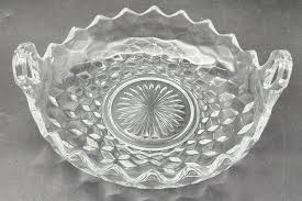 Fostoria "american" Pattern 9" Bowl W/handles - Etsy