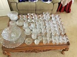 Large Vintage "American Clear" FOSTORIA Collection of Glassware | eBay