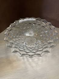 Fostoria American Cubist 10.5" 3 Leg Bowl Vintage | eBay