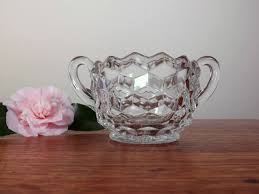Fostoria 'american' Sugar Bowl ~ 6 Oz. ~ Clear ~ 2 1/2" Tall ...