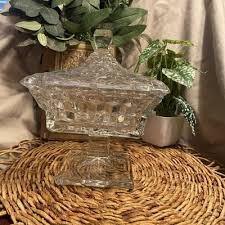 Fostoria American Small Wedding Bowl With Lid 6" Wide X 8 1 ...