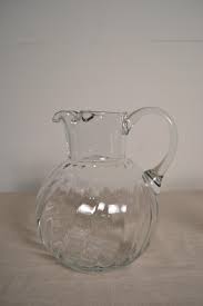 Vintage Colony Pitcher by Fostoria - Etsy