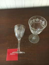 14 verres à vin gravé modèle Beauharnais en cristal de Baccarat prix à la pièce | eBay